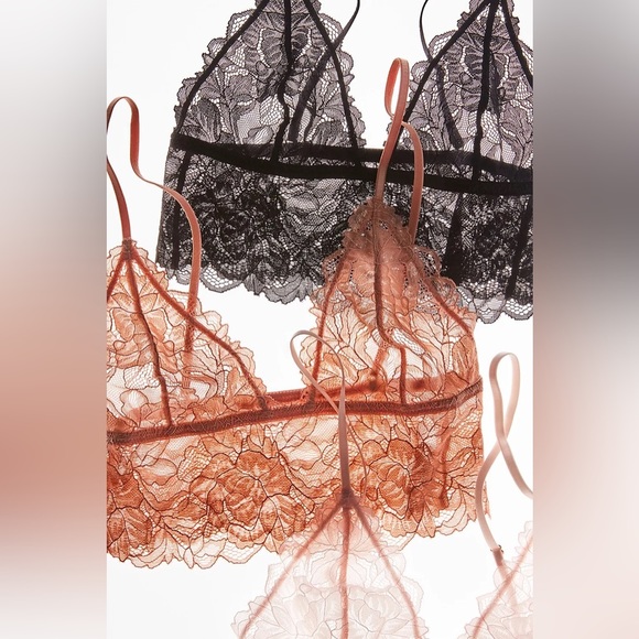 Free People Everyday Lace Longline Bralette 2-Pack - Picture 3 of 5